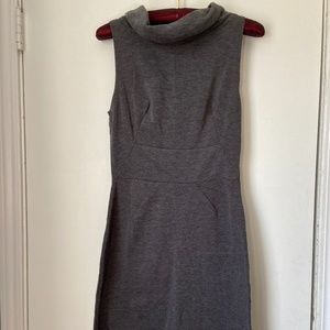 Alyn Paige Grey Backward Collar Dress